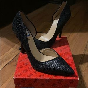 Guess black heels